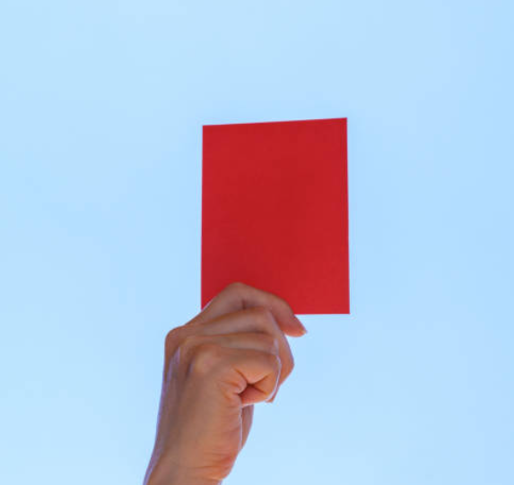 What Does A Red Card Mean In Volleyball?